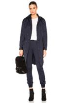 Atm Anthony Thomas Melillo Techno Parka Jacket In Blue