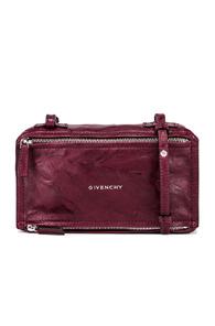 Givenchy Old Pepe Mini Pandora Bag In Red