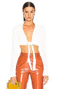 Beau Souci Gin Top In White