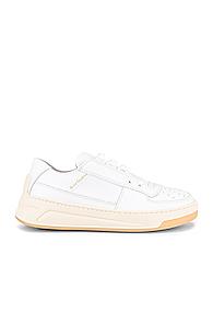 Acne Studios Steffey Lace Up Sneaker In White