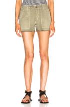 Amo Army Short In Green