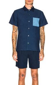 A.p.c. Michael Shirt In Blue