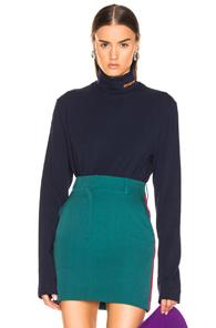 Calvin Klein 205w39nyc Stretch Jersey In Abstract,purple,stripes