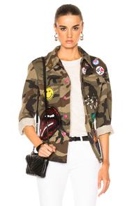 History Repeats Giacca Donna History Jacket In Abstract,brown,green