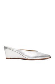 Rachel Comey Simone Wedge In Metallics