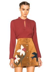 A.p.c. Brise Blouse In Pink