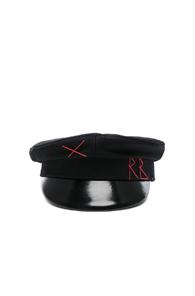 Ruslan Baginskiy Baker Boy Cap In Black