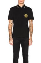 Versace Polo In Black