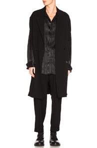 Ann Demeulemeester Cape In Black