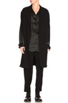 Ann Demeulemeester Cape In Black