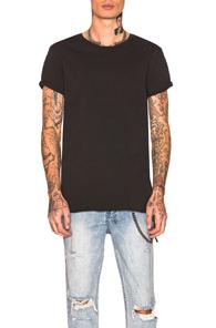 Ksubi Kodeine Black To Black Tee In Black