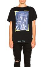Off-white Diag Caravaggio Tee In Abstract,black