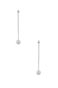 Zimmermann Drop Pearl Earrings In Metallics