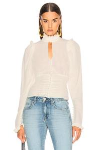 Magda Butrym Mancini Top In Neutrals