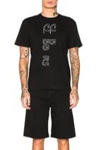 Raf Simons Clubbers Graphic Tee In Black
