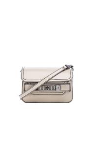 Proenza Schouler Mini Ps11 Stitch Spazzolato In White