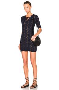 Athe By Vanessa Bruno Espiegle Dress In Blue