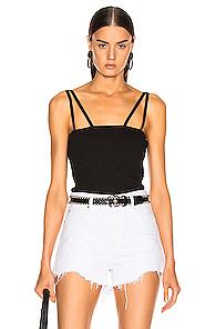 The Range Alloy Rib Tank In Black