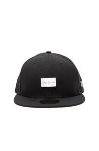 Yohji Yamamoto Plate Logo Cap In Black