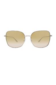 Barton Perreira Camille Sunglasses In Metallic