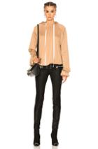 Unravel Terry Oversize Sleeve Hoodie In Neutrals