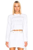 Rta Fever Sweater In White