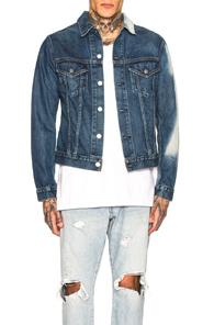John Elliott Thumper Jacket Type Iii In Denim Medium