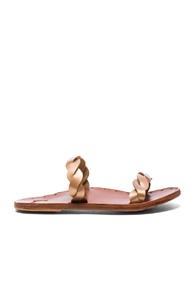 Beek The Pipit Sandals In Metallics