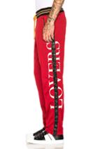 Amiri Lovers Track Pant In Red