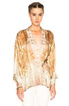 Etro Isadora Jacket In Yellow,floral