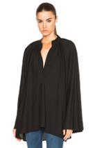 Helmut Lang Sheer Blouse In Black