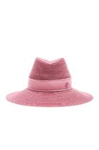 Maison Michel Kate Hat In Pink