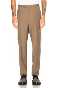Lanvin Low Crotch Trousers In Neutrals