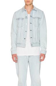 Acne Studios Pass Denim Jacket In Blue