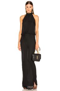 Nili Lotan Alison Gown In Black