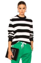 Rag & Bone Shana Cashmere Sweater In Black,white