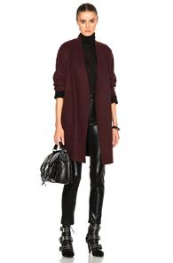 Rag & Bone Reversible Singer Coat In Red