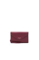 Balenciaga Papier Zip Around Money Wallet In Red