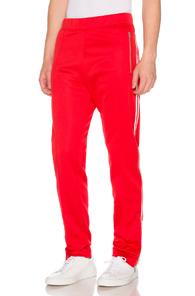 Maison Margiela Polyester Track Suit In Red