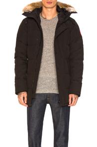 Canada Goose Carson Parka With Coyote Fur Trim In Black