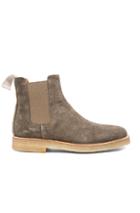 Common Projects Suede Chelsea Boots In Gray