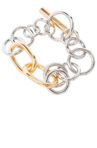 Alexander Wang Toggle Bracelet In Metallics