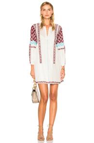 Ulla Johnson Yelena Dress In Abstract,white
