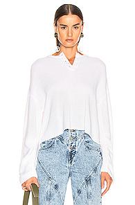 The Range Element Henley Sweater In White