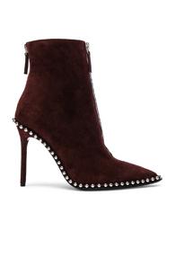 Alexander Wang Suede Eri Boots In Brown