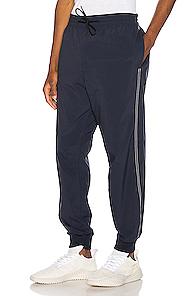 Y-3 Yohji Yamamoto Cuffed Track Pants In Blue