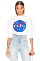 Local Authority La Space Slash Sweater In White