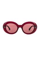 Oliver Peoples Erissa Sunglasses In Red