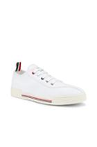 Thom Browne Trainer Paper Label Sneaker In White
