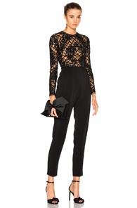 Zuhair Murad Embroidered Jumpsuit In Black
